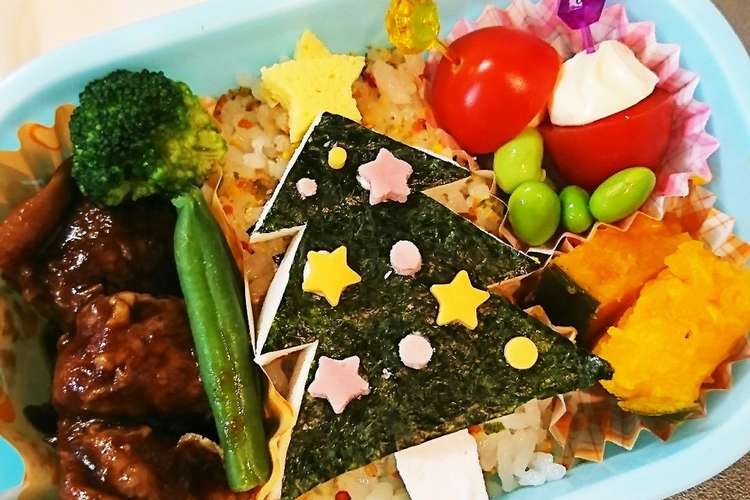 簡単 可愛い クリスマスツリー お弁当 レシピ 作り方 By れなーく クックパッド 簡単おいしいみんなのレシピが350万品