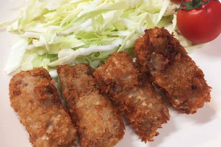 冷凍の成形肉で簡単カリカリ牛カツ レシピ 作り方 By ムッシュぷにかわ クックパッド 簡単おいしいみんなのレシピが352万品