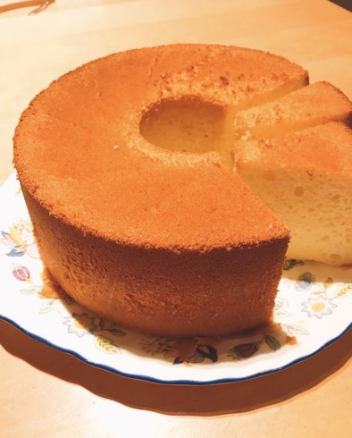 レモンシフォンケーキの写真