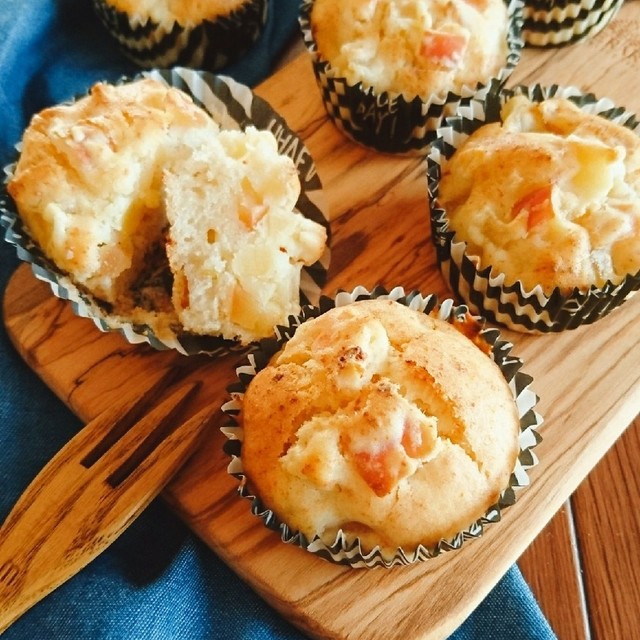 ホケミで簡単 卵不使用りんごマフィン レシピ 作り方 By ゆぅゅぅ クックパッド 簡単おいしいみんなのレシピが365万品