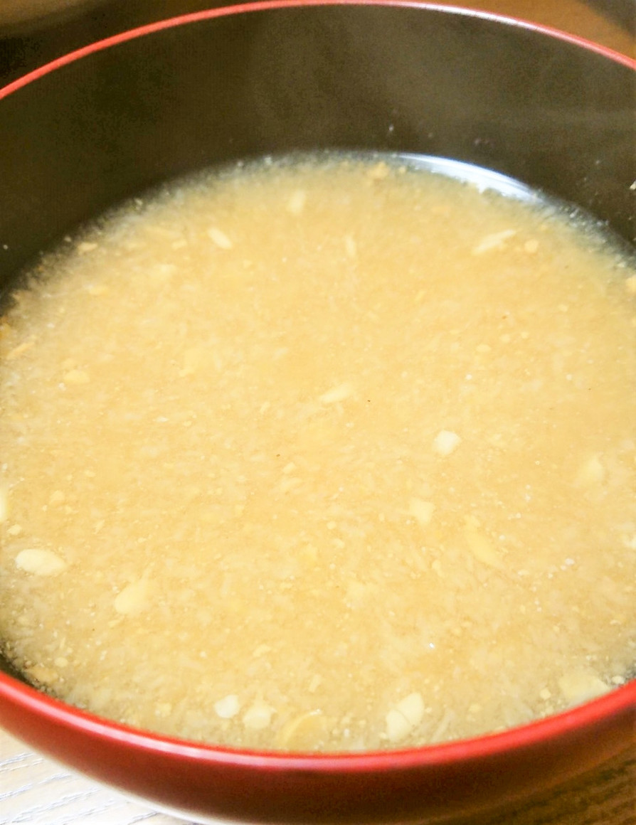 体の芯から温まる♡トロットロの蓮根味噌汁の画像
