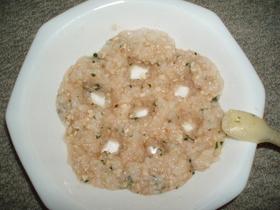 離乳食後期 チキントマトリゾット風