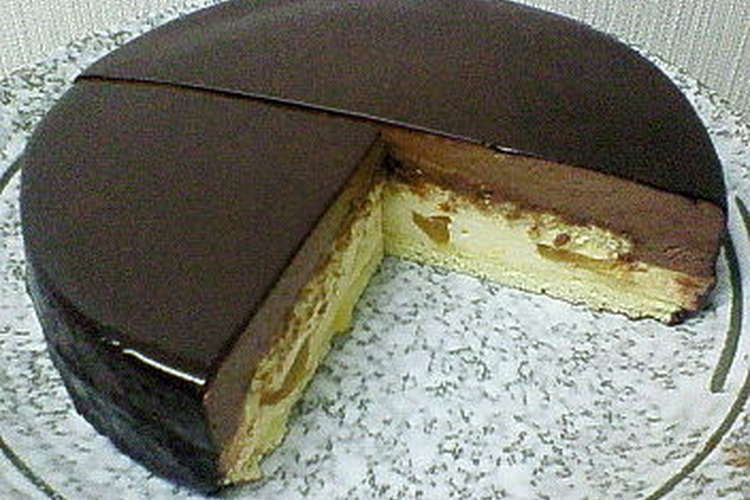 チョコムースとシブーストのケーキ レシピ 作り方 By おれんじレア クックパッド