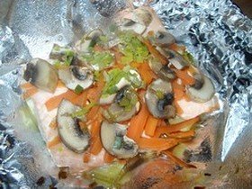 簡単*サーモンのホイル焼き