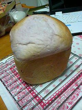 キャラメルコーンなHB食パン