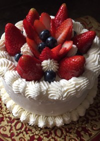 苺のショートケーキ バースデーケーキ