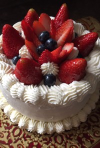 苺のショートケーキ バースデーケーキ