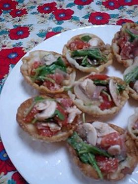 サラダin餃子カップ