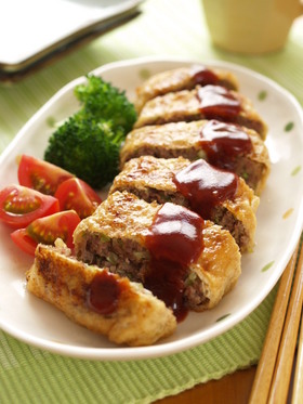 揚げ焼きメンチカツ