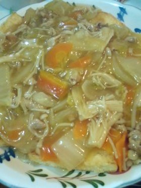 豆腐のあんかけ