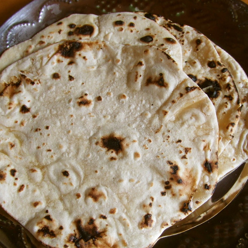 インドの豆腐パラタのレシピ