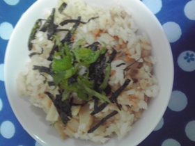 ✿炊飯器で小鯛めし✿