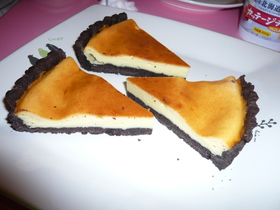 ヘルシーチョコチーズタルト