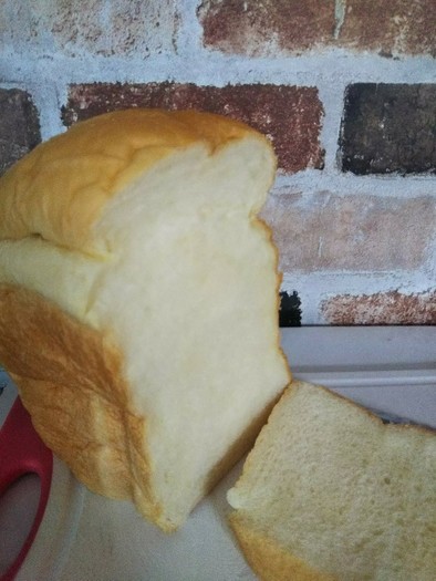 HBでシンプルなミルクソフト食パンの写真