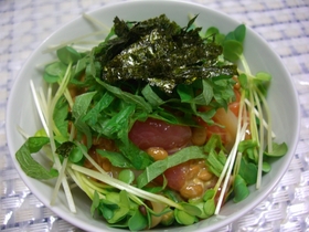 豪華に安く!ネバトロ丼♪