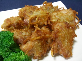 じゃがいも衣の鶏のから揚げ