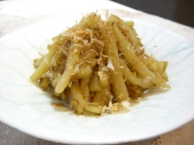 ヤーコンのおかか炒め☆