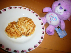 簡単♡ヘルシー豆腐+鶏ひき肉ハンバーグ
