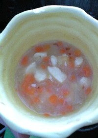 離乳食・中期■お野菜コーンスープ