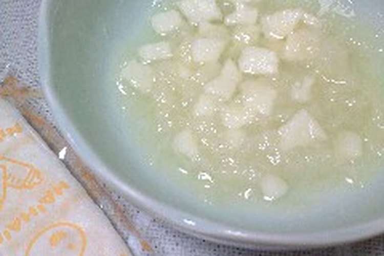 離乳食 中期 赤ちゃんせんべいをご飯に レシピ 作り方 By ３人ママあーさん クックパッド 簡単おいしいみんなのレシピが374万品