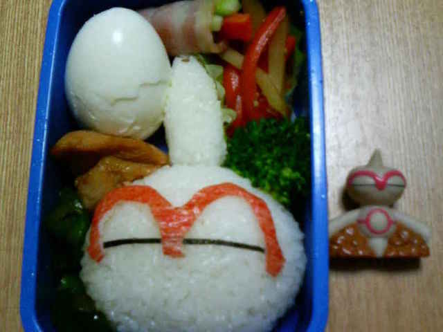 ヤジロン弁当 ポケモンキャラ弁 レシピ 作り方 By ゆりこぽん クックパッド