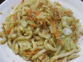 しょう油味~ (*◡‿◡)❤焼きうどん