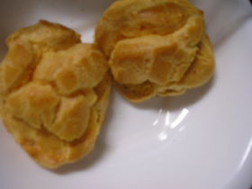 焼き以外は電子レンジで♪シュークリーム