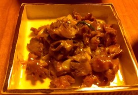 砂肝のオイスター炒め
