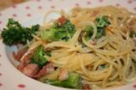 ベーコンのパスタ