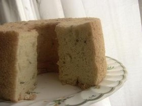 ラベンダーシフォンケーキ