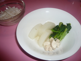 あっさり鶏大根