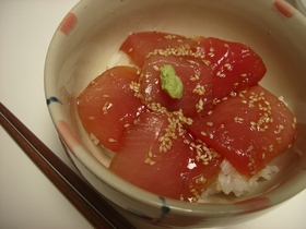簡単☆我が家の漬け丼
