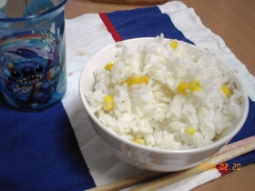 簡単!もろこしご飯