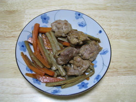 鶏肉きんぴらごぼう