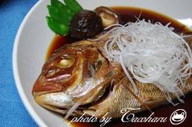簡単!鯛の煮付け