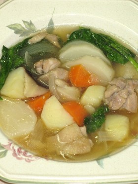 ポトフ★鶏肉じゃが芋カブ玉ねぎ人参
