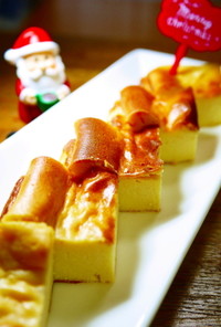 糖質オフのXmas☆大豆粉チーズケーキ