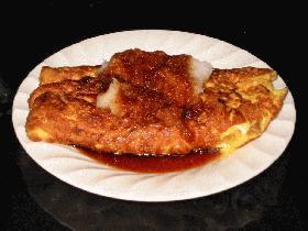 納豆オムレツ!おいしい!
