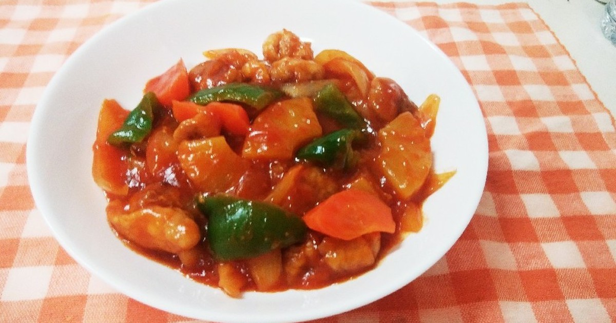 パイナップル入りポークケバブのレシピ