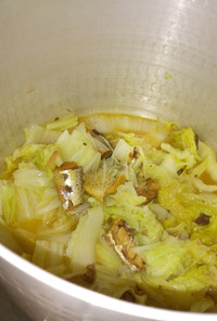 白菜と鯖缶の煮物