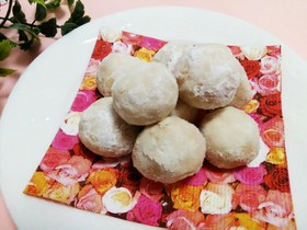 ほろほろ可愛い…スノーボールクッキー☆