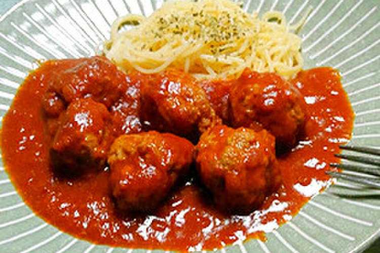 ミートボールのトマトソース煮込み レシピ 作り方 By ひーパパ クックパッド 簡単おいしいみんなのレシピが350万品