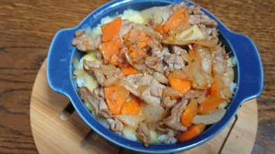 楽チン✨肉野菜ドリアの写真
