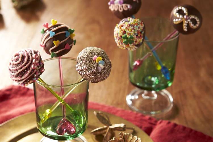 クリスマスにロリポップ風チョコあ んぱん レシピ 作り方 By ブルボン クックパッド