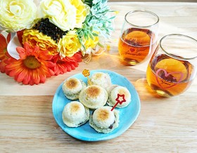 フルーティーなコロコロ鈴カステラ