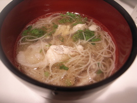 鯛にゅうめん