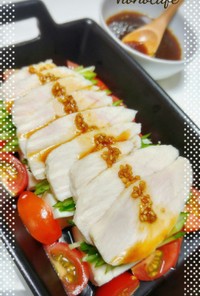 棒々鶏(バンバンジー)deお豆腐サラダ