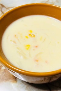 豆乳米粉コーススープ