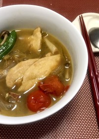 鶏胸肉と野菜のスープカレー ダイエット中