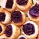 簡単パイシートで紫芋のパイ